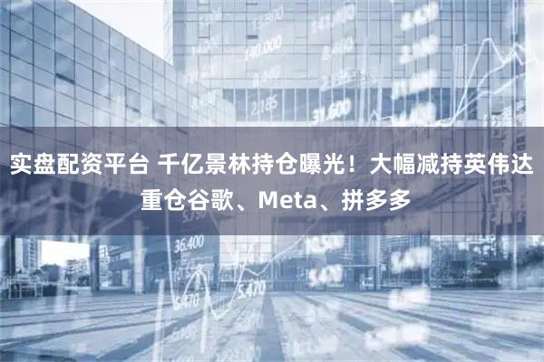 实盘配资平台 千亿景林持仓曝光！大幅减持英伟达 重仓谷歌、Meta、拼多多